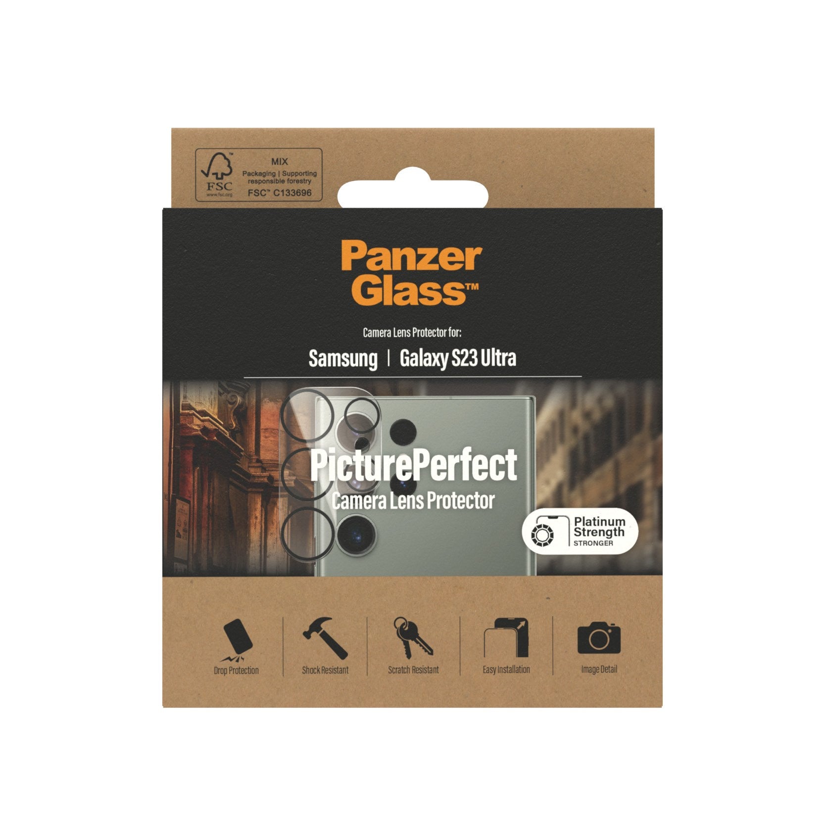 PanzerGlass® PicturePerfect Kameraschutz Samsung Galaxy S23 Ultra
